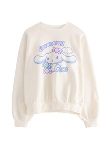 Lindex - Cinnamoroll džemperis - 325 LIGHT DUSTY WHITE | Stockmann