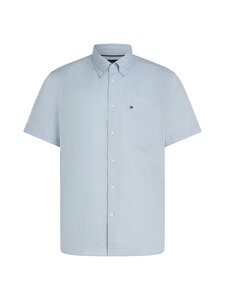 Tommy Hilfiger - Linen Blend Solid Regular Fit krekls ar apkakli - C1O BREEZY BLUE Tommy Hilfiger - Linen Blend Solid Regular Fit krekls ar apkakli - C1O BREEZY BLUE | Stockmann