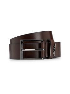 BOSS - Cole-nahkavyö - 202 DARK BROWN | Stockmann