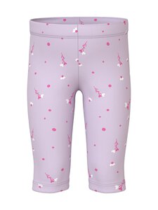 Name It - NmfVivian Capri legingi - LAVENDER FOG AOP:WHITE FLORALS | Stockmann