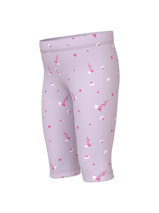 Name It - NmfVivian Capri legingi - LAVENDER FOG AOP:WHITE FLORALS | Stockmann - photo 3