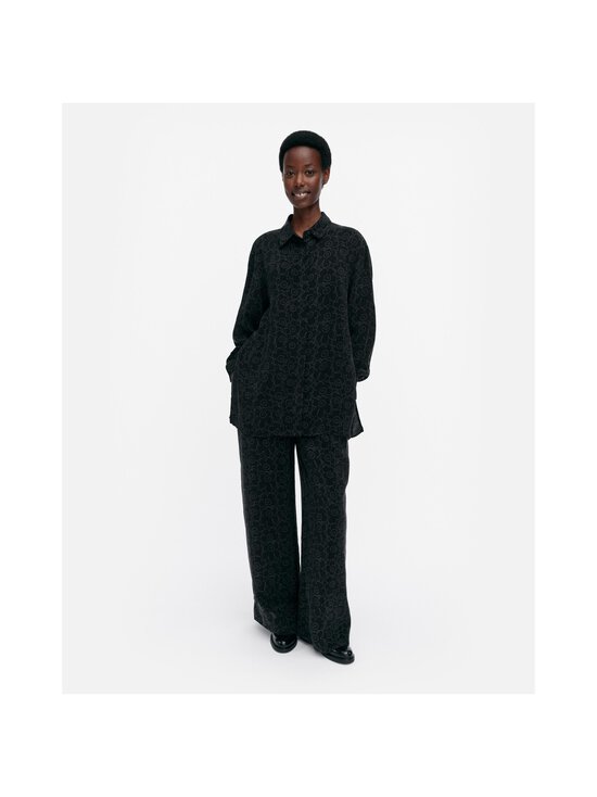 Marimekko - Runsas Piirto Unikko krekls - 990 BLACK, DARK GREY - photo 4 Marimekko - Runsas Piirto Unikko krekls - 990 BLACK, DARK GREY | Stockmann - photo 4