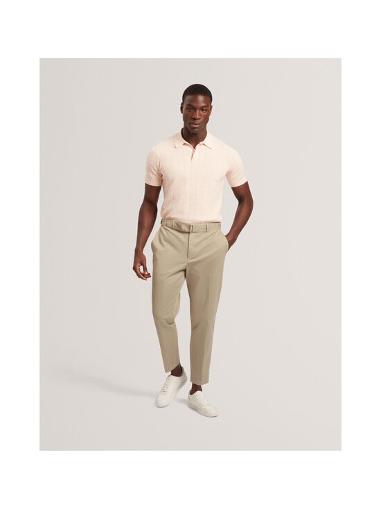 Ted Baker London - Edgardss Mixed Stitch Button Neck -pikeepaita - DUSKY-PINK | Stockmann - photo 3