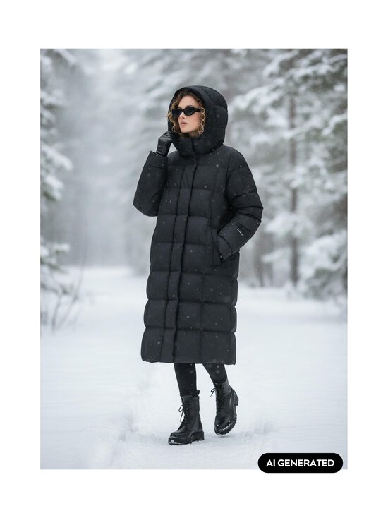 Joutsen - Hilla-untuvatakki - 09 BLACK BIRD/MUSTARASTAS | Stockmann - photo 2