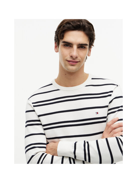 Tommy Hilfiger - Kampsun Essential Cotton Crew - 0K4 IVORY PETAL/ DESERT SKY | Stockmann - photo 5
