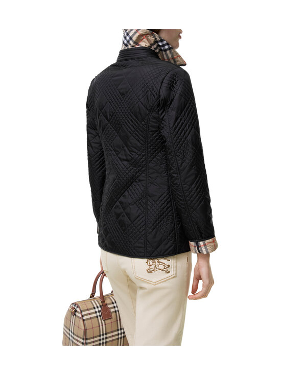 Burberry - Fernleigh Leather Quilted -takki - A1189 BLACK | Stockmann - photo 4