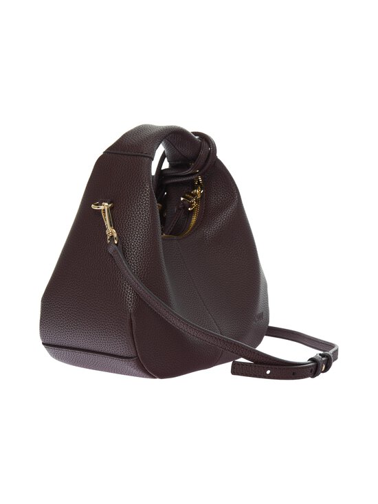 Ganni - Hobo Mini Grained -laukku - 979 CHICORY COFFEE | Stockmann - photo 2