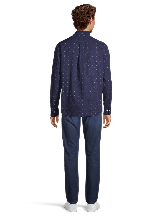 GANT - Regular Paisley Fil Coupé  -kauluspaita - 409 CLASSIC BLUE | Stockmann - photo 3