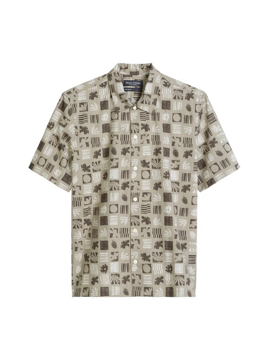 Marc O'Polo - Regular Fit Camp Collar -kauluspaita - N71 MULTI/CHARLESTON GRAY | Stockmann - photo 1