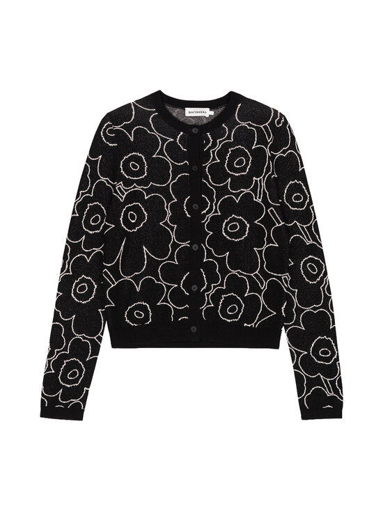 Marimekko - Kardigan Villi Piirto Unikko - 991 BLACK, OFF WHITE | Stockmann - photo 1
