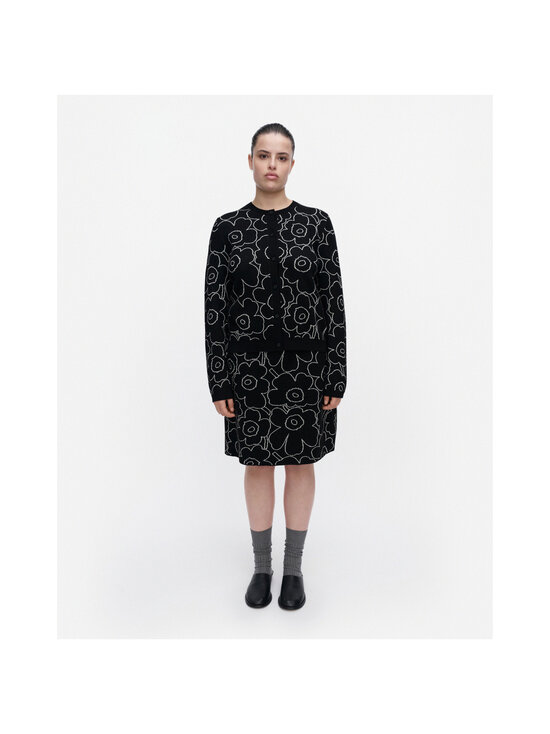 Marimekko - Kardigan Villi Piirto Unikko - 991 BLACK, OFF WHITE | Stockmann - photo 3