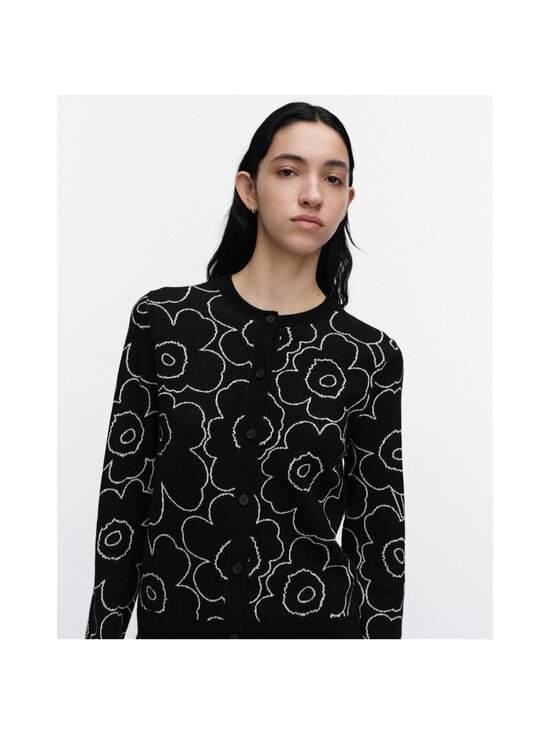 Marimekko - Kardigan Villi Piirto Unikko - 991 BLACK, OFF WHITE | Stockmann - photo 8