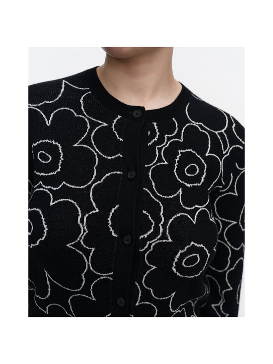 Marimekko - Kardigan Villi Piirto Unikko - 991 BLACK, OFF WHITE | Stockmann - photo 9