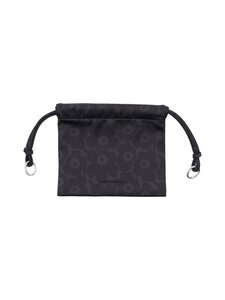 Marimekko - Cirra Satin Unikko -käsilaukku - 999 BLACK, DARK GREY | Stockmann