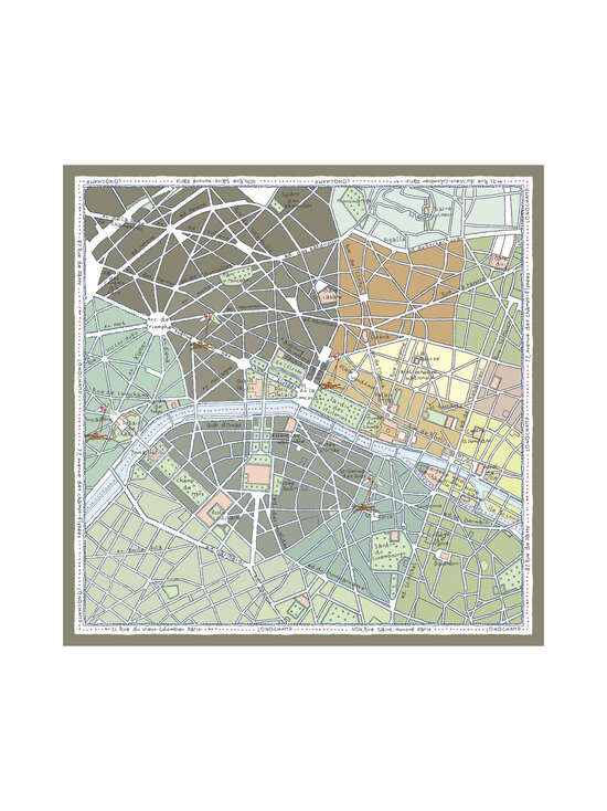 Longchamp - Silkkihuivi - M64 LICHEN | Stockmann - photo 1