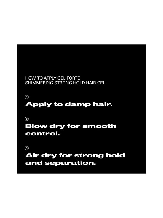 Sebastian - Gel Forte Shimmering Strong Hold Hair Gel spīduma piešķiroša matu želeja - NOCOL | Stockmann - photo 5