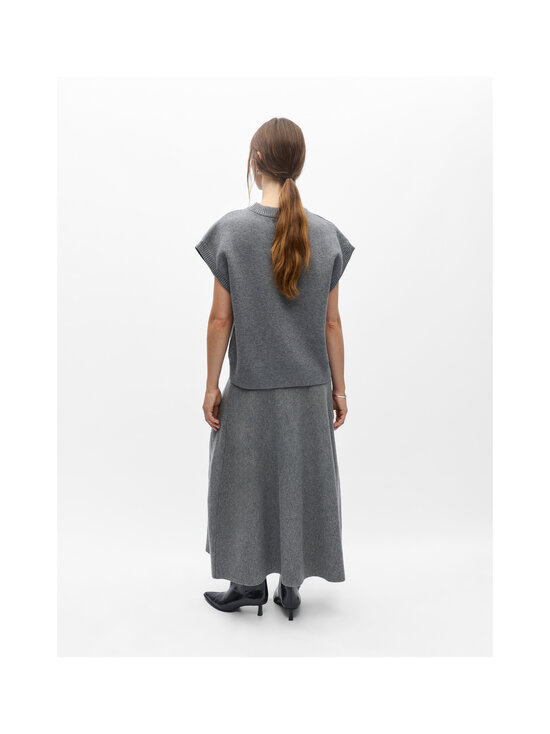 Object - Kootud vest ObjItone - MEDIUM GREY MELANGE | Stockmann - photo 2