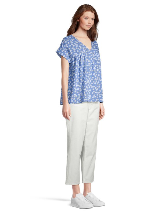 NOOM - Tessa-pusero - BLUE/WHITE FLOWER PRINT - photo 4 NOOM - Tessa-pusero - BLUE/WHITE FLOWER PRINT | Stockmann - photo 4