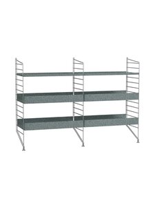 String - String Outdoor A -hyllykkö galvanoitu teräs - GREY | Stockmann