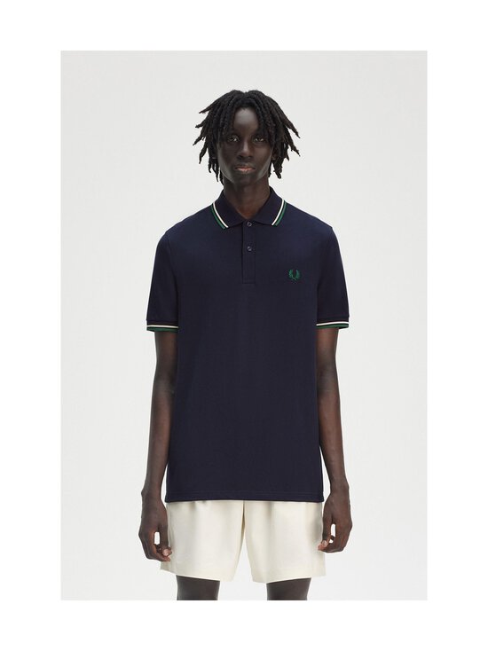 Fred Perry - Twin Tipped Slim Fit -pikeepaita - Y30 DARK CARBON - photo 3 Fred Perry - Twin Tipped Slim Fit -pikeepaita - Y30 DARK CARBON | Stockmann - photo 3