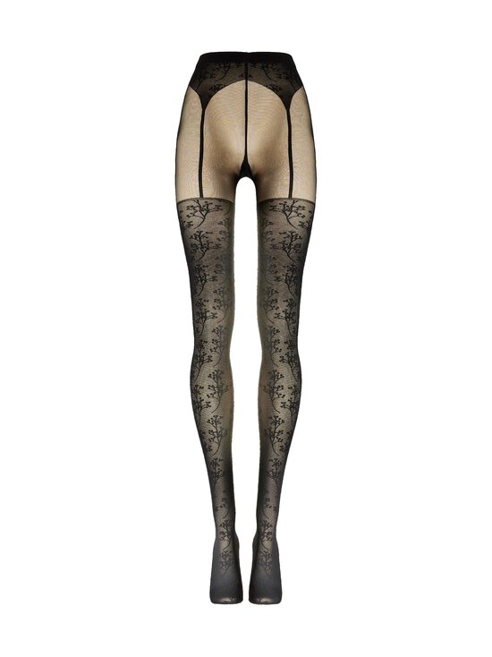 Wolford - Passion Flower -sukkahousut 20 den - 9180 BLACK/BLACK | Stockmann - photo 1