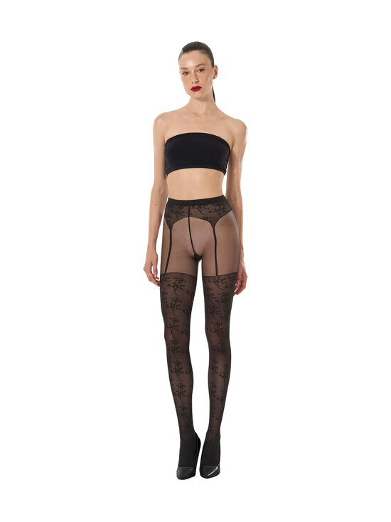 Wolford - Passion Flower -sukkahousut 20 den - 9180 BLACK/BLACK | Stockmann - photo 5