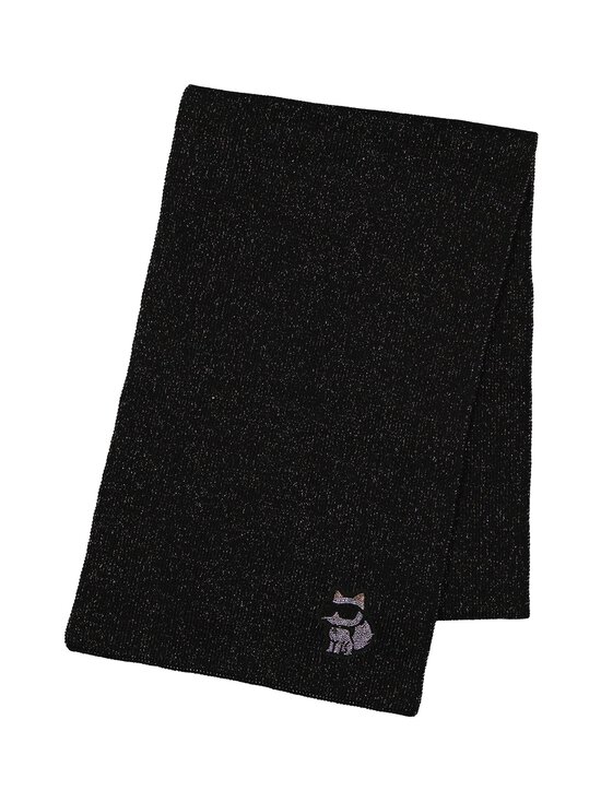 Karl Lagerfeld - Villane sall K/Ikonik 2.0 Choupette Lurex - 987 BLACK/SILVER - photo 2 Karl Lagerfeld - Villane sall K/Ikonik 2.0 Choupette Lurex - 987 BLACK/SILVER | Stockmann - photo 2