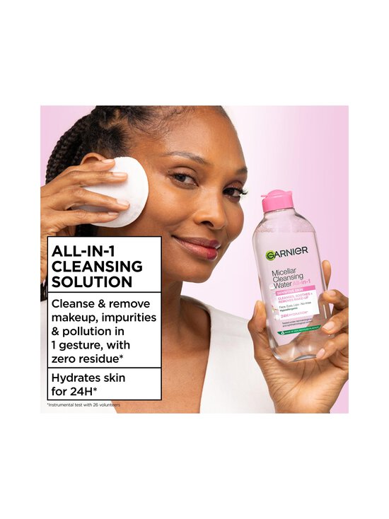 Garnier - Micellar Cleansing Water All-in-1 for Normal & Sensitive skin -misellivesi, 100 ml | Stockmann - photo 2