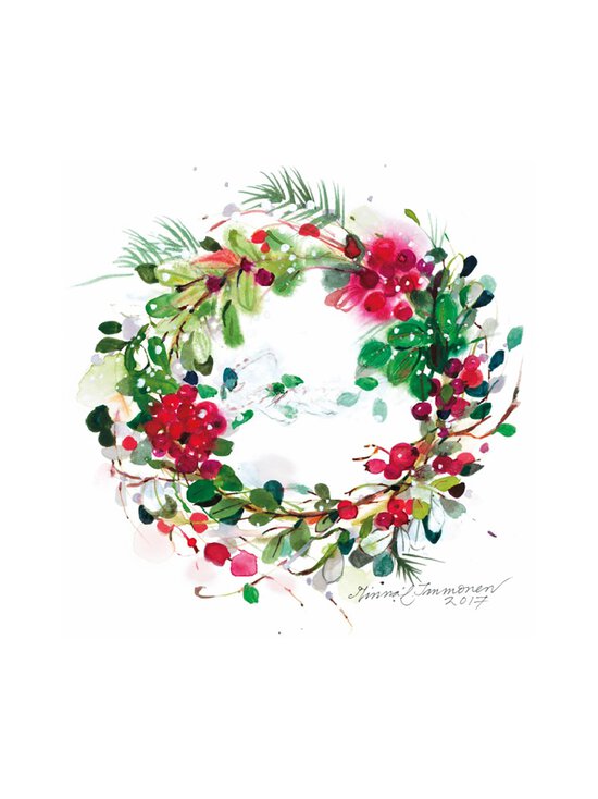 Havi - Puolukkakranssi salvetes 24 x 24 cm, 20 gab. - MULTI | Stockmann - photo 1