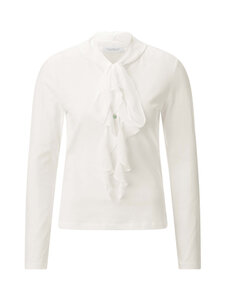 rich & royal - Röyhelökauluksellinen paita - 113 PEARL WHITE | Stockmann