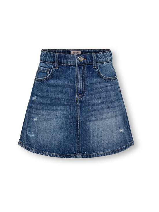KIDS ONLY - KogEden Rhinestone -farkkuhame - MEDIUM BLUE DENIM DETAIL:RHINESTONES | Stockmann - photo 1