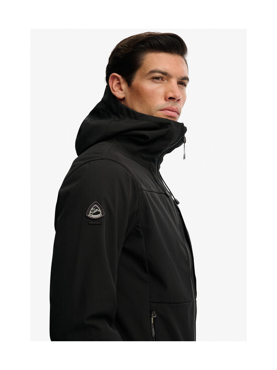 Superdry - Jakk Hooded Softshell Trekker - 02A BLACK | Stockmann - photo 3
