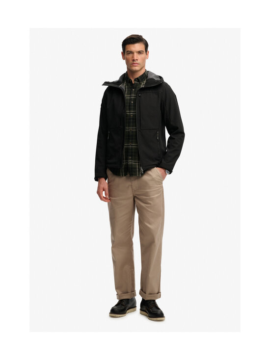 Superdry - Jakk Hooded Softshell Trekker - 02A BLACK | Stockmann - photo 6