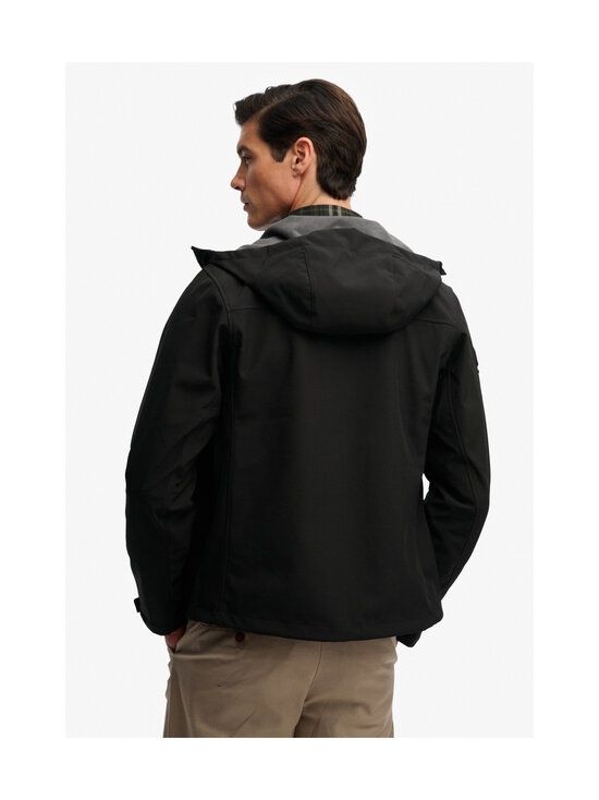 Superdry - Jakk Hooded Softshell Trekker - 02A BLACK | Stockmann - photo 7