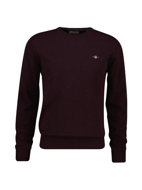 GANT - Kampsun Superfine Lambswool C-neck - 667 DARKENED WINE | Stockmann - photo 1