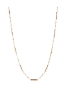 Lauren Ralph Lauren - Kaelakee Regina Pearl Bar - GLD/WHITE | Stockmann