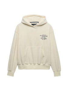 Superdry - Drop Needle Velour -huppari - 22C CREAM | Stockmann