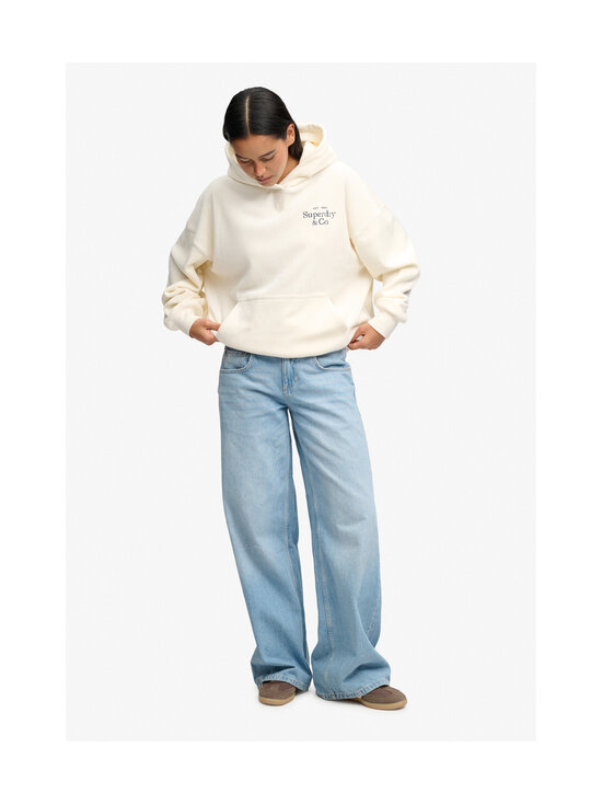 Superdry - Drop Needle Velour -huppari - 22C CREAM | Stockmann - photo 6