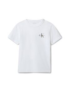 Calvin Klein Kids - Chest Monologo t-krekls - YAF BRIGHT WHITE | Stockmann