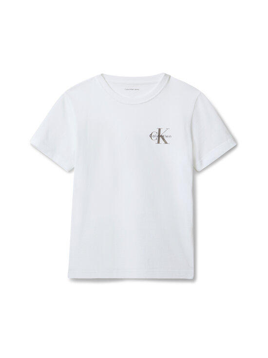 Calvin Klein Kids - Chest Monologo t-krekls - YAF BRIGHT WHITE | Stockmann - photo 1