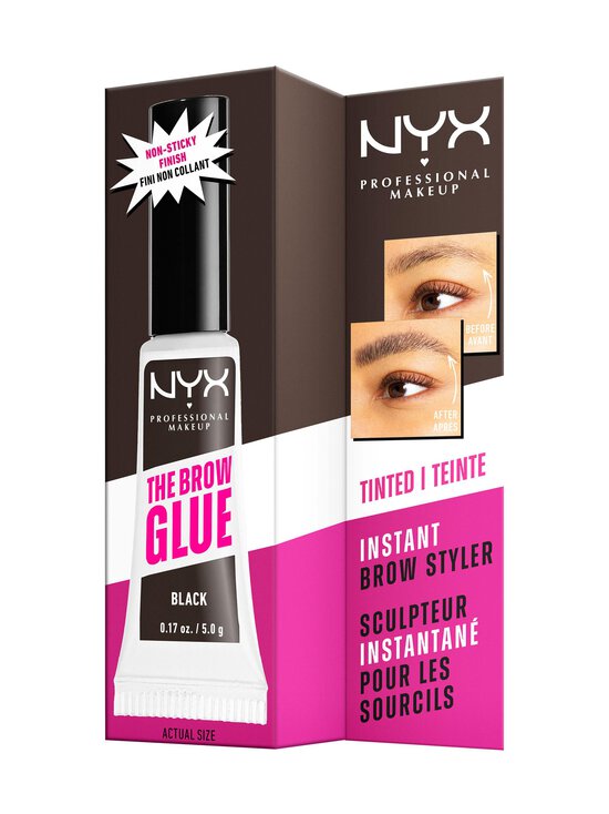 NYX Professional Makeup - The Brow Glue Lamination Gel -kulmageeli - BLACK | Stockmann - photo 7