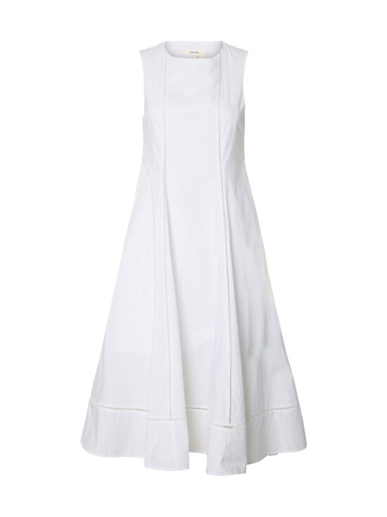 Selected - SlfDelia Regular Ladder Stitch -midimekko - BRIGHT WHITE | Stockmann - photo 1