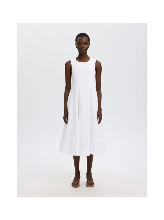 Selected - SlfDelia Regular Ladder Stitch -midimekko - BRIGHT WHITE | Stockmann - photo 2