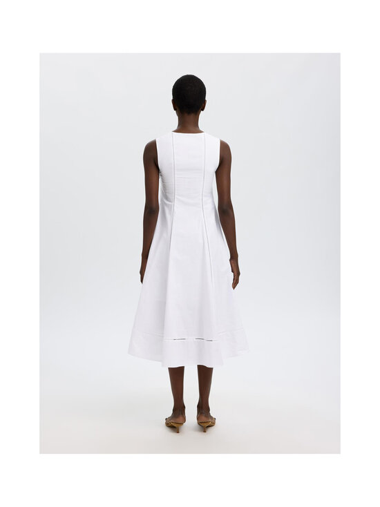 Selected - SlfDelia Regular Ladder Stitch -midimekko - BRIGHT WHITE | Stockmann - photo 3