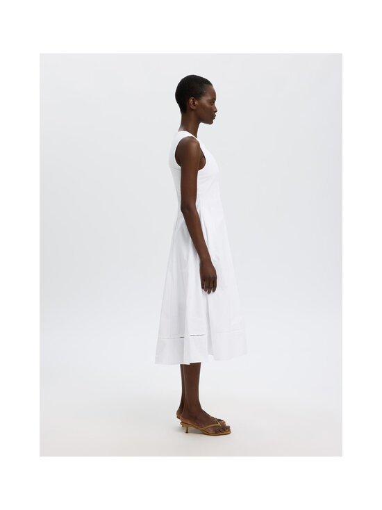 Selected - SlfDelia Regular Ladder Stitch -midimekko - BRIGHT WHITE | Stockmann - photo 5