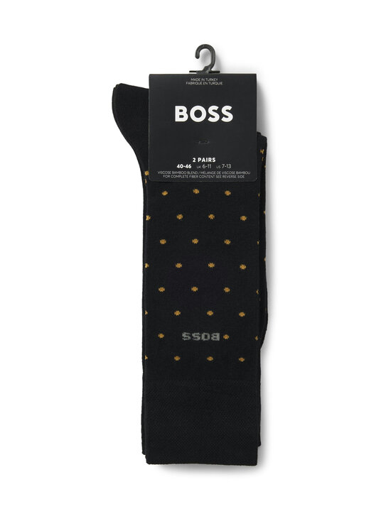 BOSS - MiniDot VIBambo -sukat 2-pack - BLACK | Stockmann - photo 2