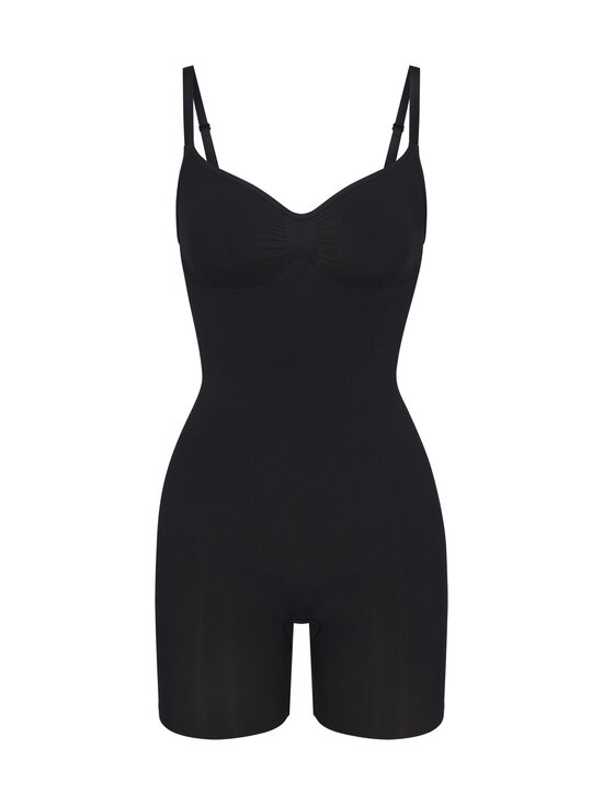 SKIMS - Seamless Sculpt Mid Thigh -shortsibody - ONYX | Stockmann - photo 1