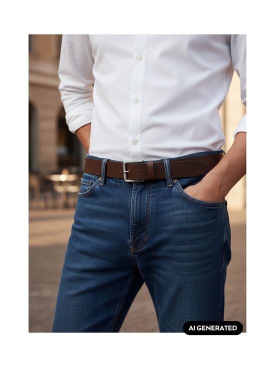 BOSS - Joris ādas josta - DARK BROWN | Stockmann - photo 3