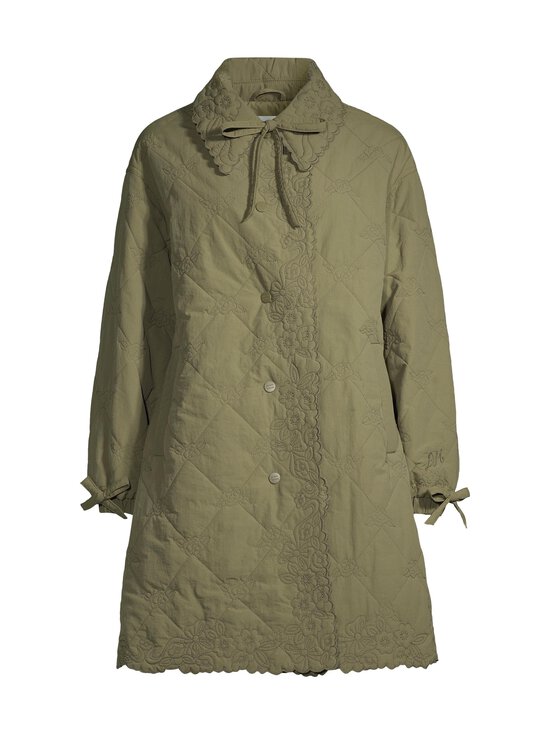 Damson Madder &ndash; Avery Quilted -takki