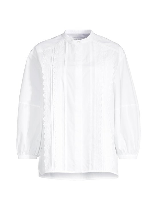 Maison Kitsuné - Crafted Embroidery Maxi Sleeve -paita - P100 WHITE - photo 1 Maison Kitsuné - Crafted Embroidery Maxi Sleeve -paita - P100 WHITE | Stockmann - photo 1